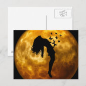 Spooky Halloween Briefkaart (Voorkant / Achterkant)