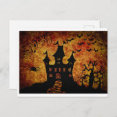 Spooky Halloween Briefkaart (Voorkant / Achterkant)