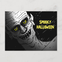 Spooky halloween briefkaart