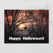 Spooky Halloween Briefkaart (Voorkant)