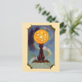 Spooky  Halloween Briefkaart (Staand voorkant)