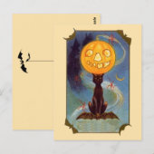 Spooky  Halloween Briefkaart (Voorkant / Achterkant)