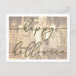 Spooky Halloween Briefkaart Sjabloon