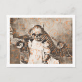 Spooky Halloween Briefkaart Sjabloon (Voorkant)