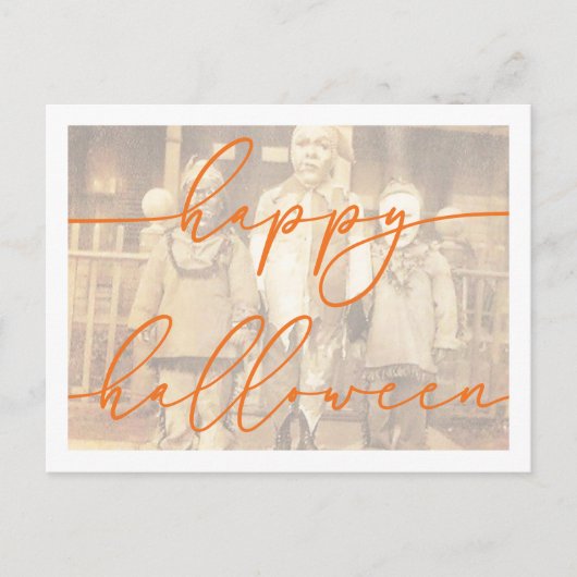 Spooky Halloween Briefkaart Sjabloon (Voorkant)