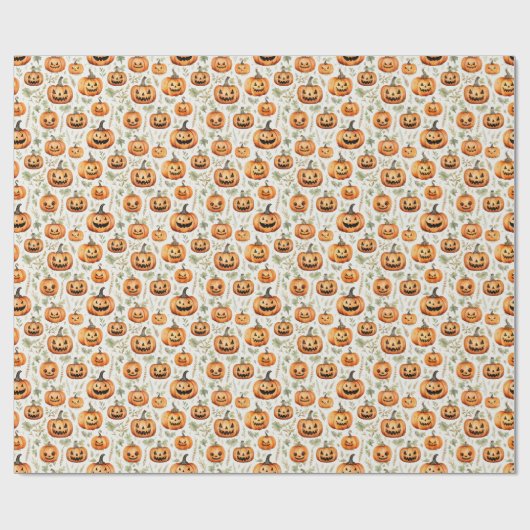 Spooky Halloween Cadeaupapier (Vlak)