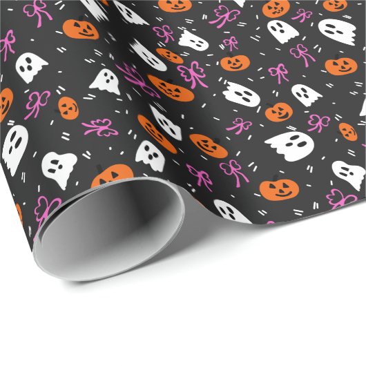 Spooky Halloween Cadeaupapier (Rol Hoek)