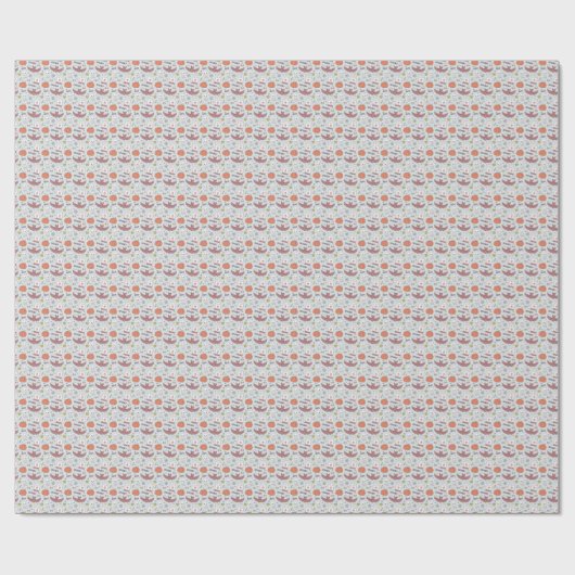 Spooky Halloween Cadeaupapier (Vlak)