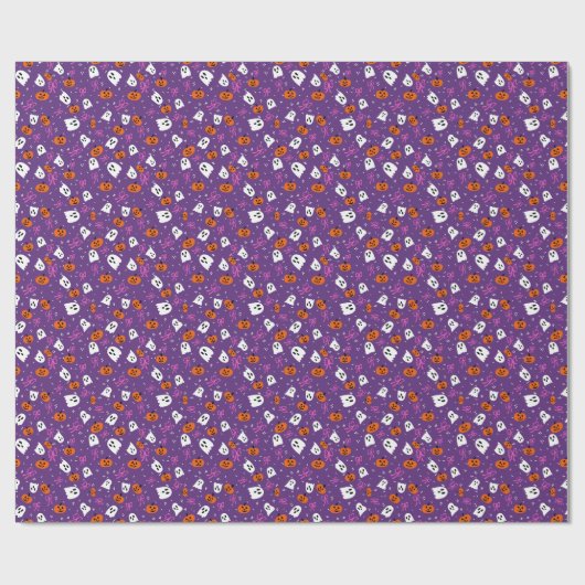 Spooky Halloween Cadeaupapier (Vlak)