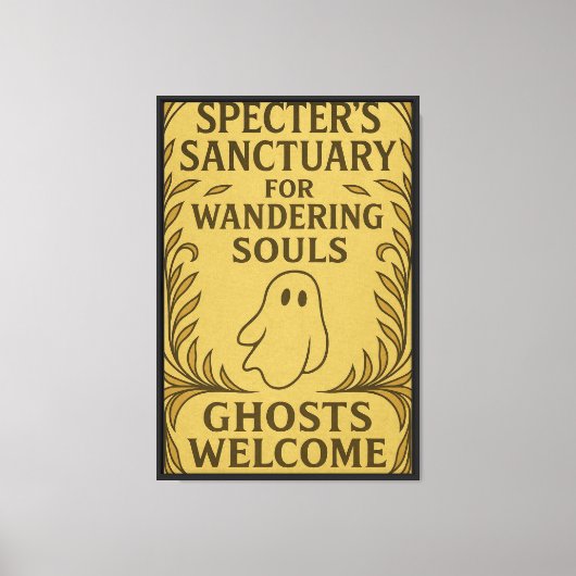 Spooky Halloween Canvas Afdruk (Voorkant)