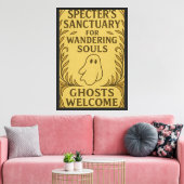Spooky Halloween Canvas Afdruk (Insitu (Woonkamer))