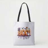 Spooky Halloween Canvas tas | Fun Trick or treat D (Voorkant)