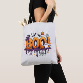 Spooky Halloween Canvas tas | Fun Trick or treat D (Dichtbij)