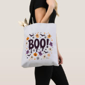 Spooky Halloween Canvas tas | Fun Trick or treat D (Dichtbij)