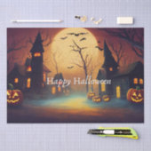 Spooky Halloween Castle Craft Tissuepapier (Craft)