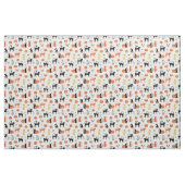 Spooky Halloween Cat Pattern Stof (Fat Quarter)