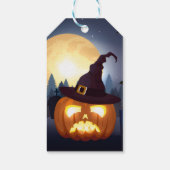 Spooky Halloween Charm Cadeaulabel (Achterkant)