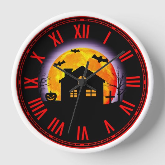 Spooky Halloween Clock (Voorkant)