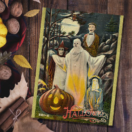 Spooky Halloween Costumes Briefkaart