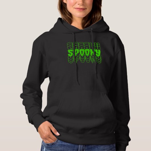 Spooky Halloween Creepy Hoodie (Voorkant)