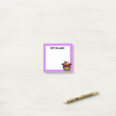 Spooky Halloween Cupcake Post-it® Notes (Op bureau)