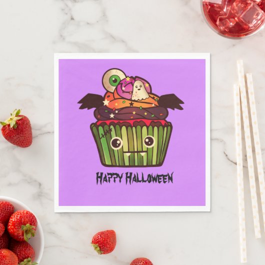 Spooky Halloween Cupcake Servet (Insitu)