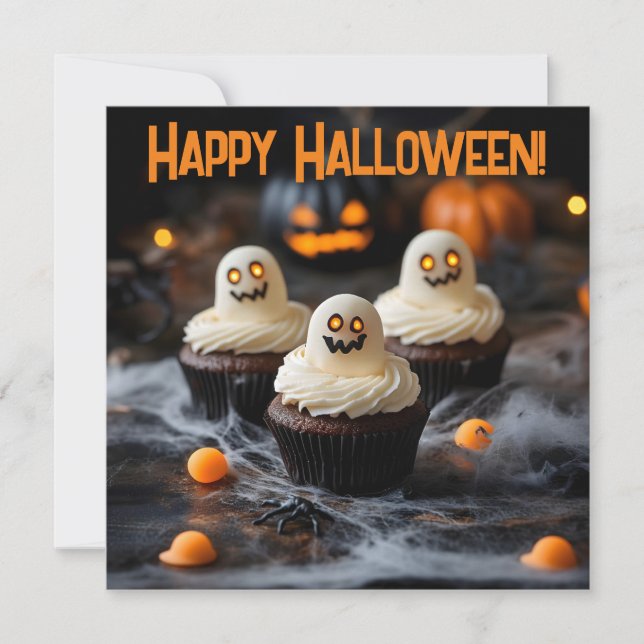 Spooky Halloween cupcakes Ontwerp (Voorkant)