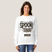 Spooky Halloween Custom Name Shirt voor vrienden (Voorkant volledig)