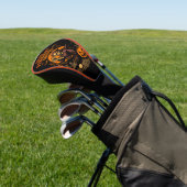 Spooky Halloween Dead Straight Drive Golfheadcover (Insitu)