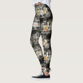 Spooky Halloween Decor Leggings (Links)