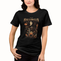 Spooky Halloween  Design – Ghost, Pumpkin