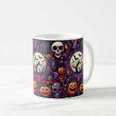 Spooky Halloween Design - Perfect voor al uw Ha Koffiemok (Voorkant rechts)