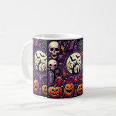 Spooky Halloween Design - Perfect voor al uw Ha Koffiemok (Voorkant links)