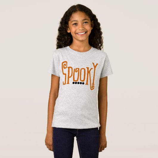 Spooky Halloween Design T-shirt (Voorkant volledig)