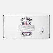 Spooky Halloween Dog Spooky Ghost (2) Bureaumat (Keyboard & Muis)