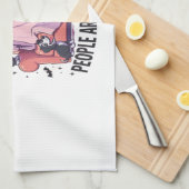 Spooky Halloween Dog Spooky Ghost (2) Theedoek (Quarter Fold)