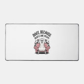 Spooky Halloween Dog Spooky Ghost Bureaumat (Voorkant)