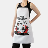 Spooky Halloween Dog Spooky Ghost Schort (Insitu)