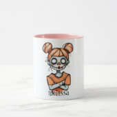 Spooky Halloween Doll Mok (Midden)