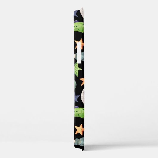 Spooky Halloween: donker handgetekend patroon. Case-Mate iPhone Case (Achterkant / Rechts)