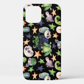 Spooky Halloween: donker handgetekend patroon. Case-Mate iPhone Case