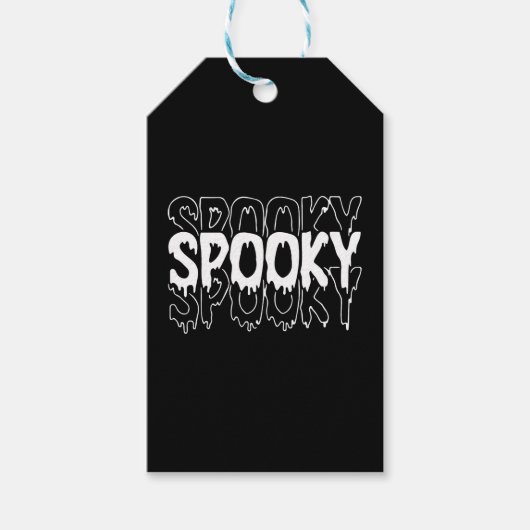 Spooky Halloween eng Halloween Lover Cadeaulabel (Voorkant)