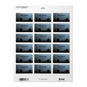 Spooky Halloween Etiket (Full Sheet)