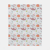 Spooky Halloween Fleece Deken (Voorkant)