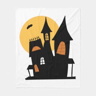 Spooky Halloween fleece deken
