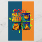 Spooky Halloween Flyer (Voorkant)