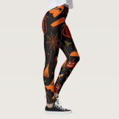 Spooky Halloween Fun Leggings (Rechts)