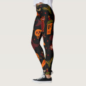 Spooky Halloween Fun Leggings (Links)