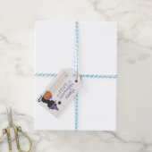 Spooky Halloween geesten, en vleermuizen Cadeaulabel (Met Touw)