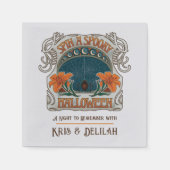 Spooky Halloween, gepersonaliseerd Servet (Voorkant)